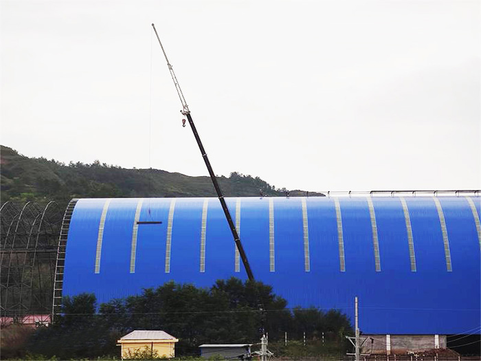 金山煤棚网架工程