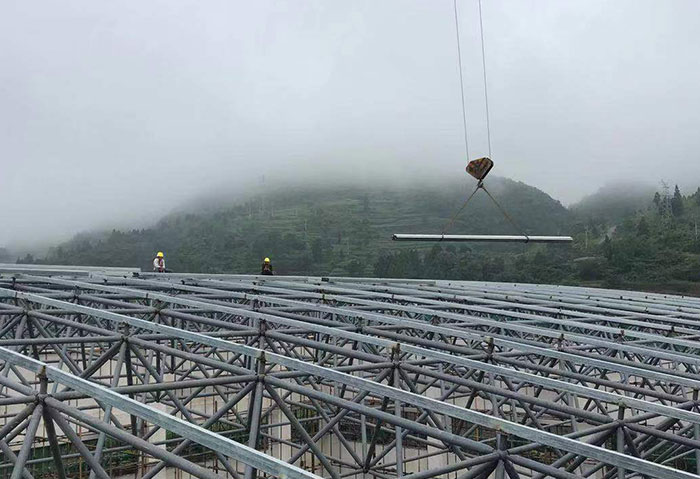金山网架施工